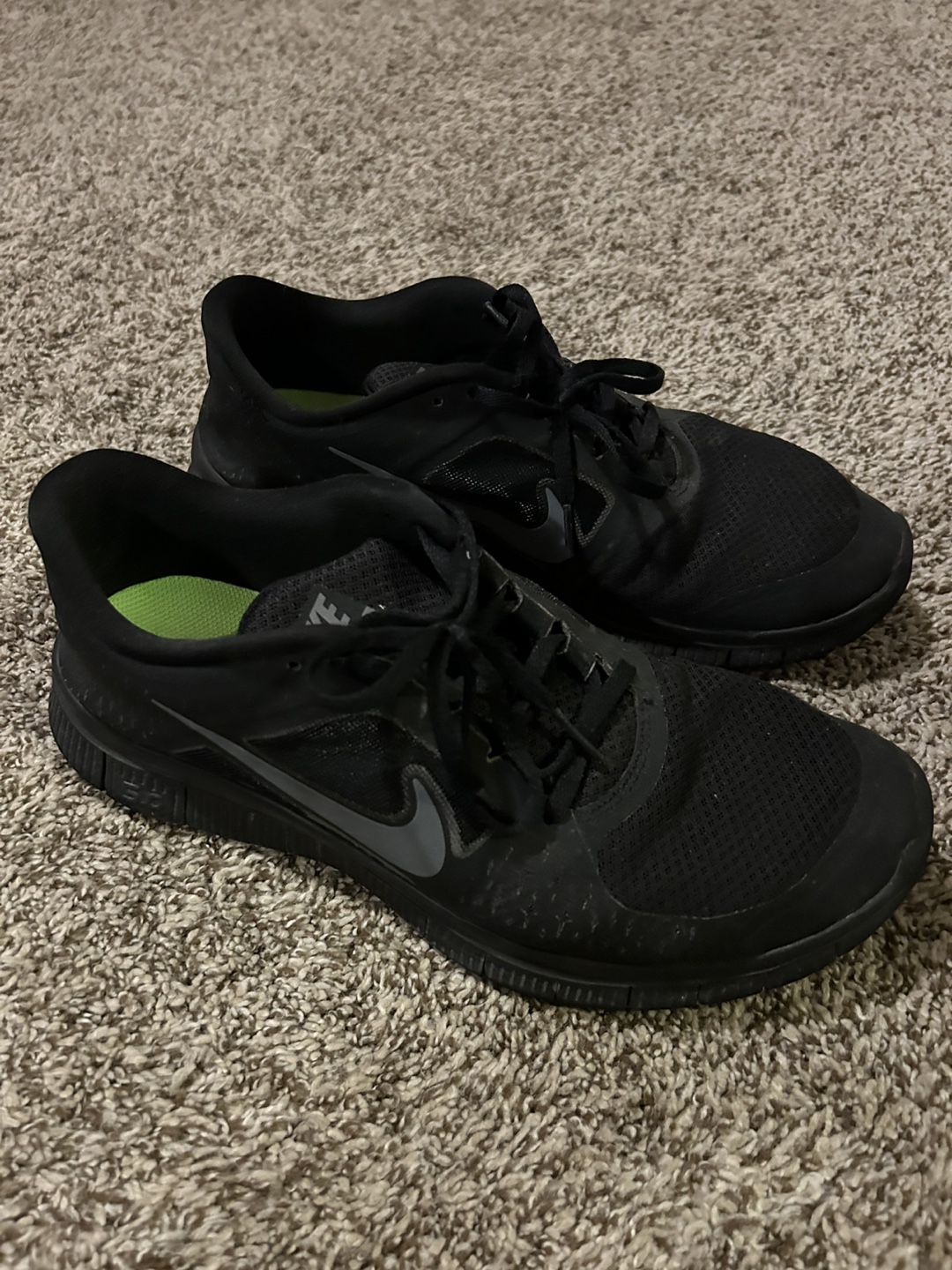 Nike Free Run 3 - Men's US 10.5 Black