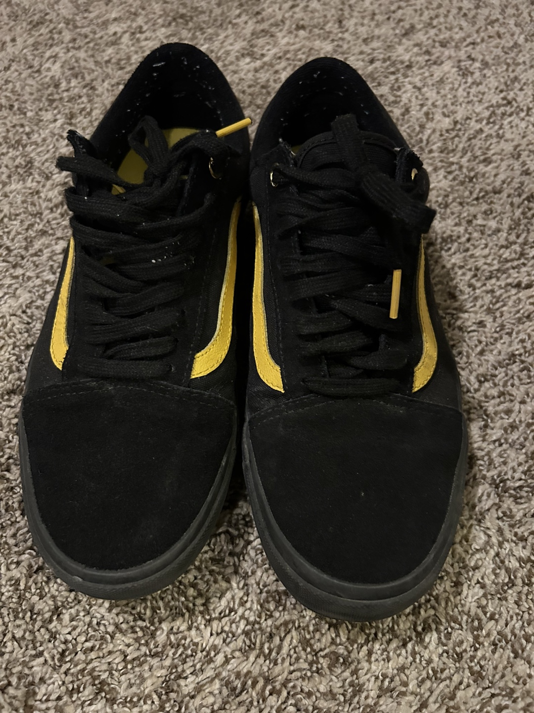 Vans Old Skool Pro BMX Shoes - Black/Yellow, US 9.5