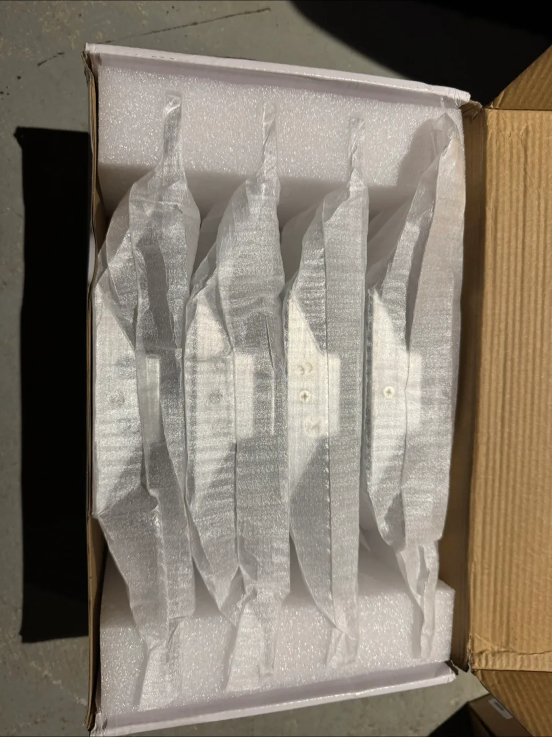 KICAOAO Acrylic Wall Lights 4 Pack - New image indicator(2)