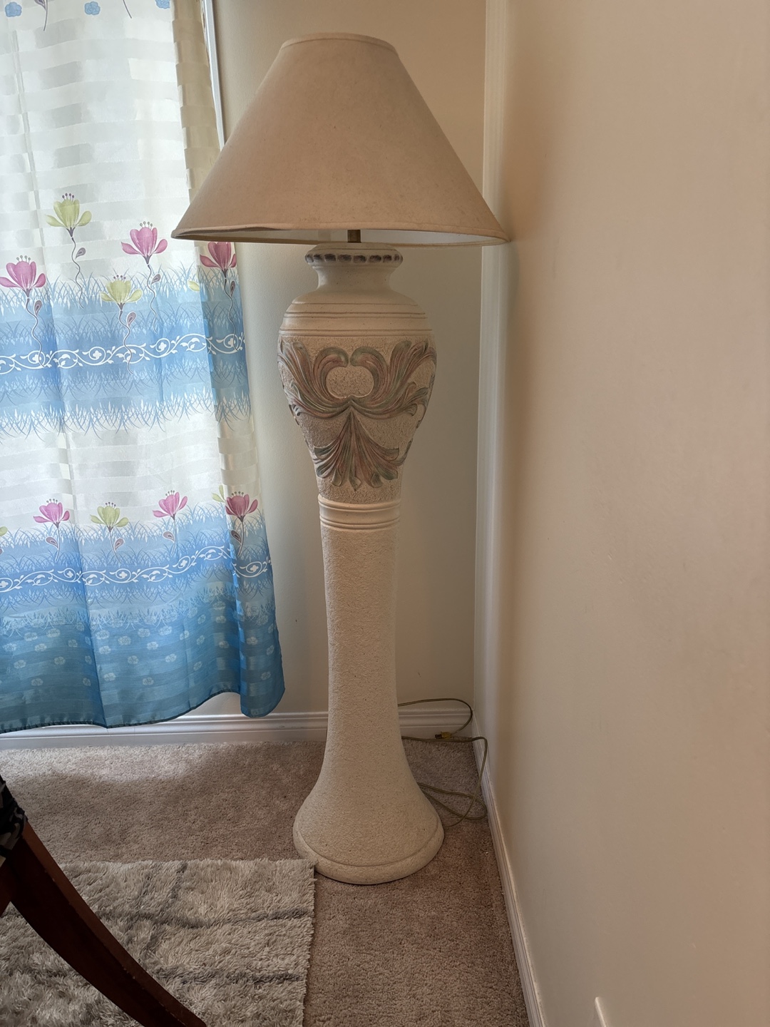Floor Lamp - Beige