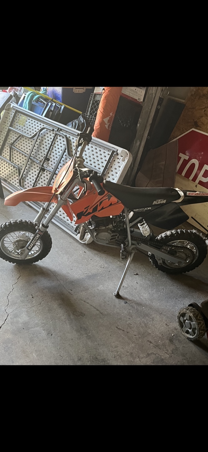 KTM 50 SX Pro Senior Dirt Bike - photo 2