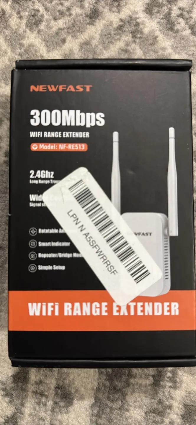 NEWFAST 300Mbps WiFi Range Extender thumbnail