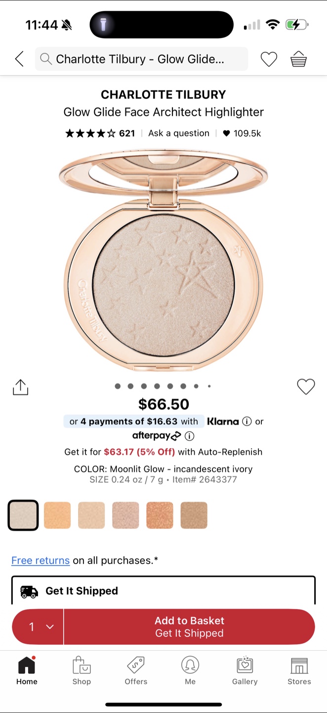 Charlotte Tilbury Glow Glide Highlighter - photo 3