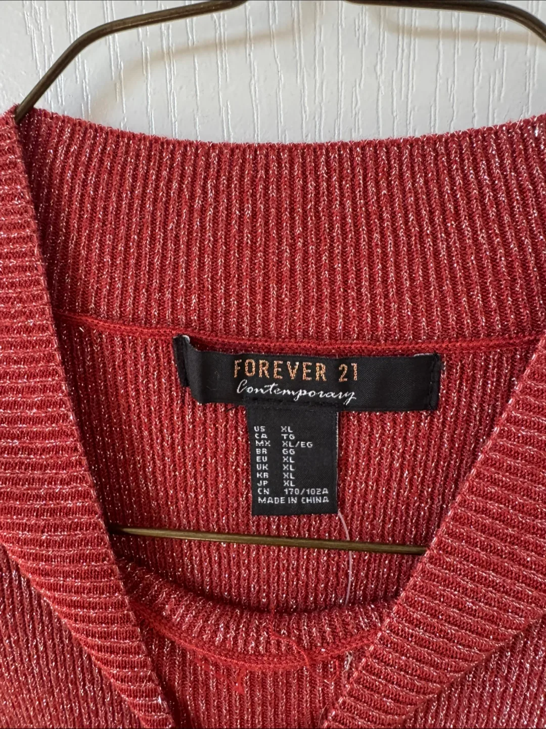 New Forever 21 Contemporary Top XL image indicator(6)