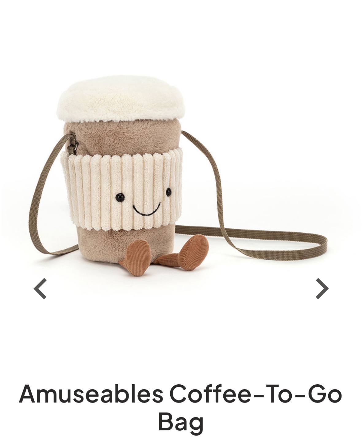 Jellycat Amuseables Coffee-To-Go Bag - photo 4