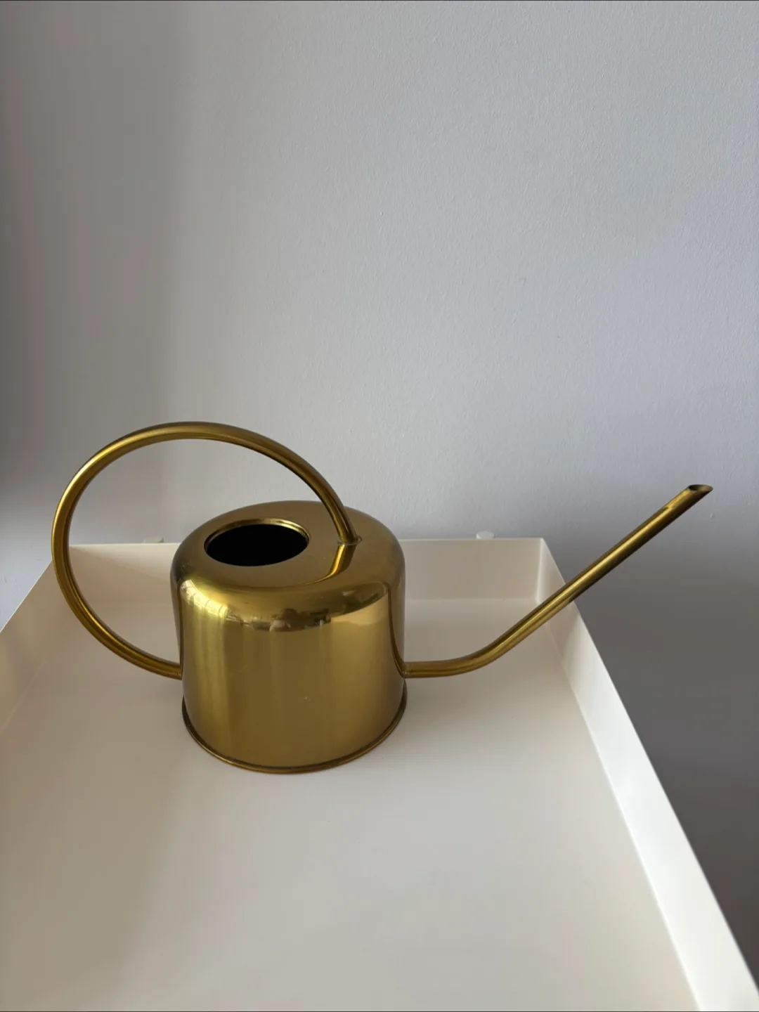 Small Gold Watering Can & garden decor thumbnail