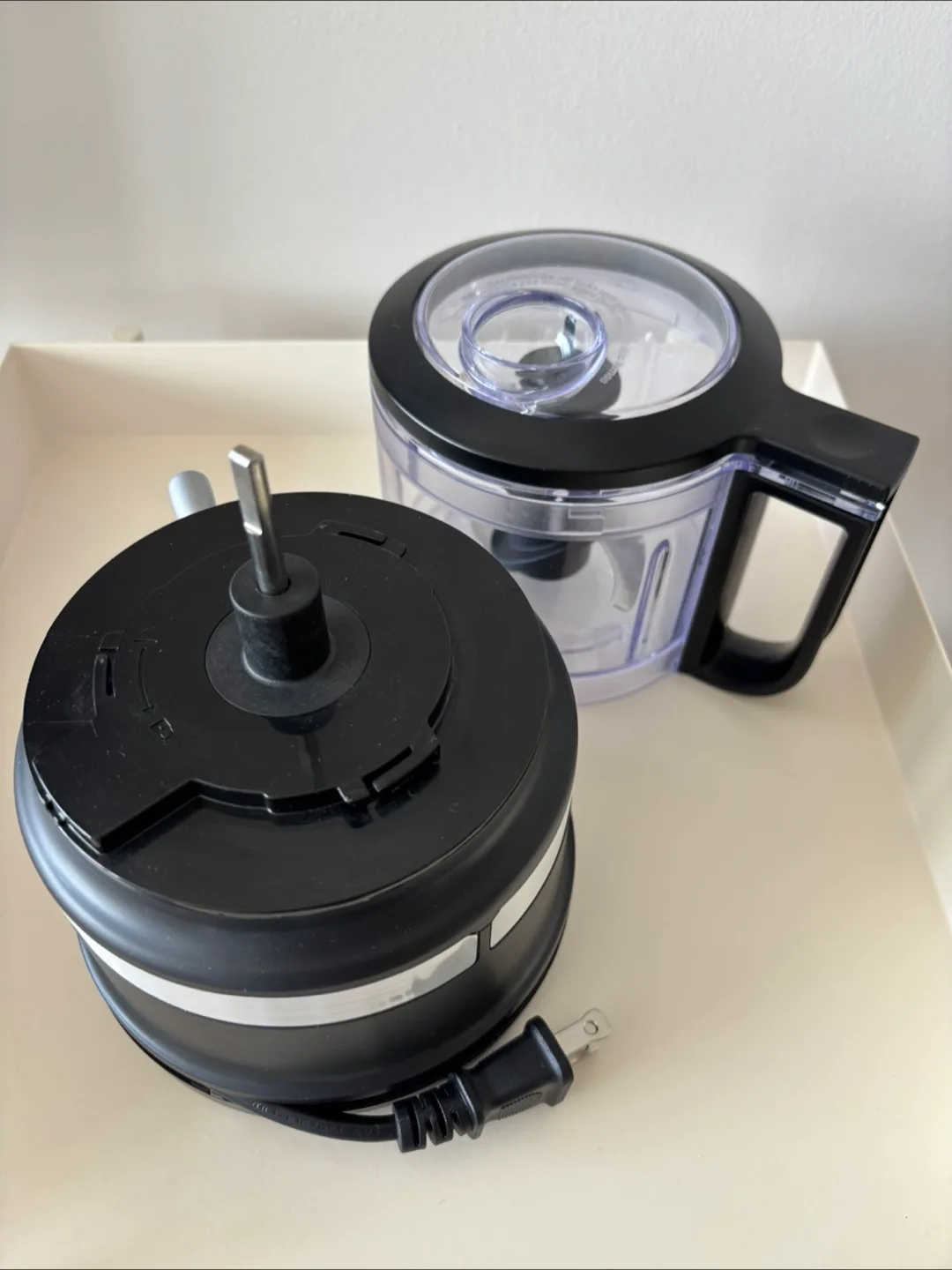 New KitchenAid 3.5 Cup Food Chopper - Black image indicator(5)