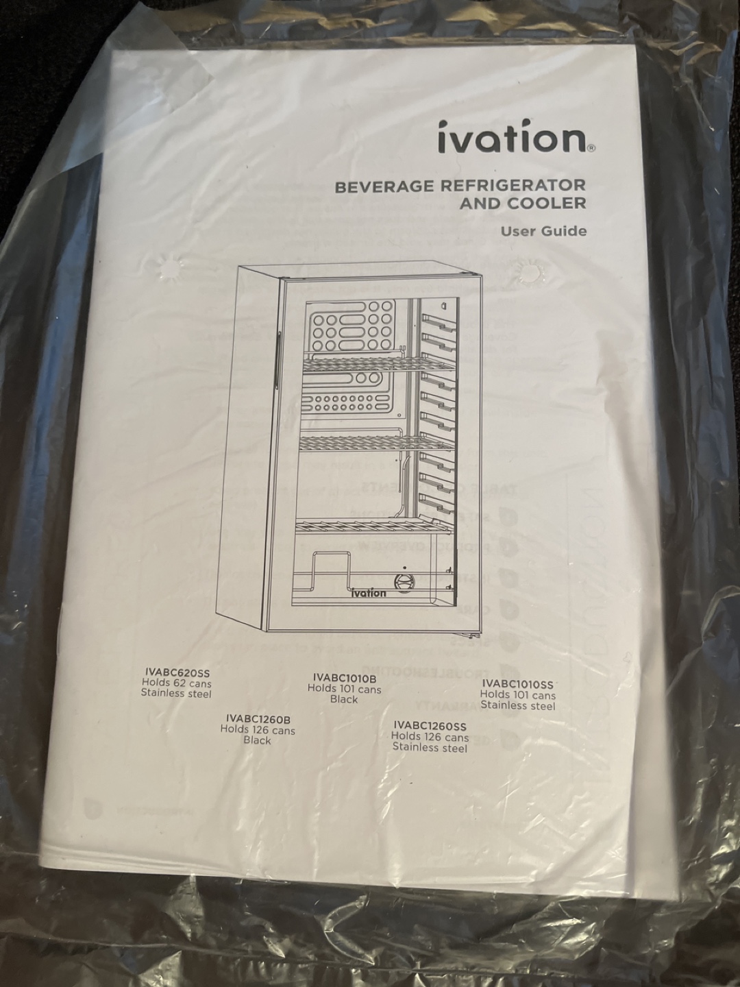 MOVING SALE!!!  Ivation 🧡 Beverage Refrigerator and Cooler - photo 4