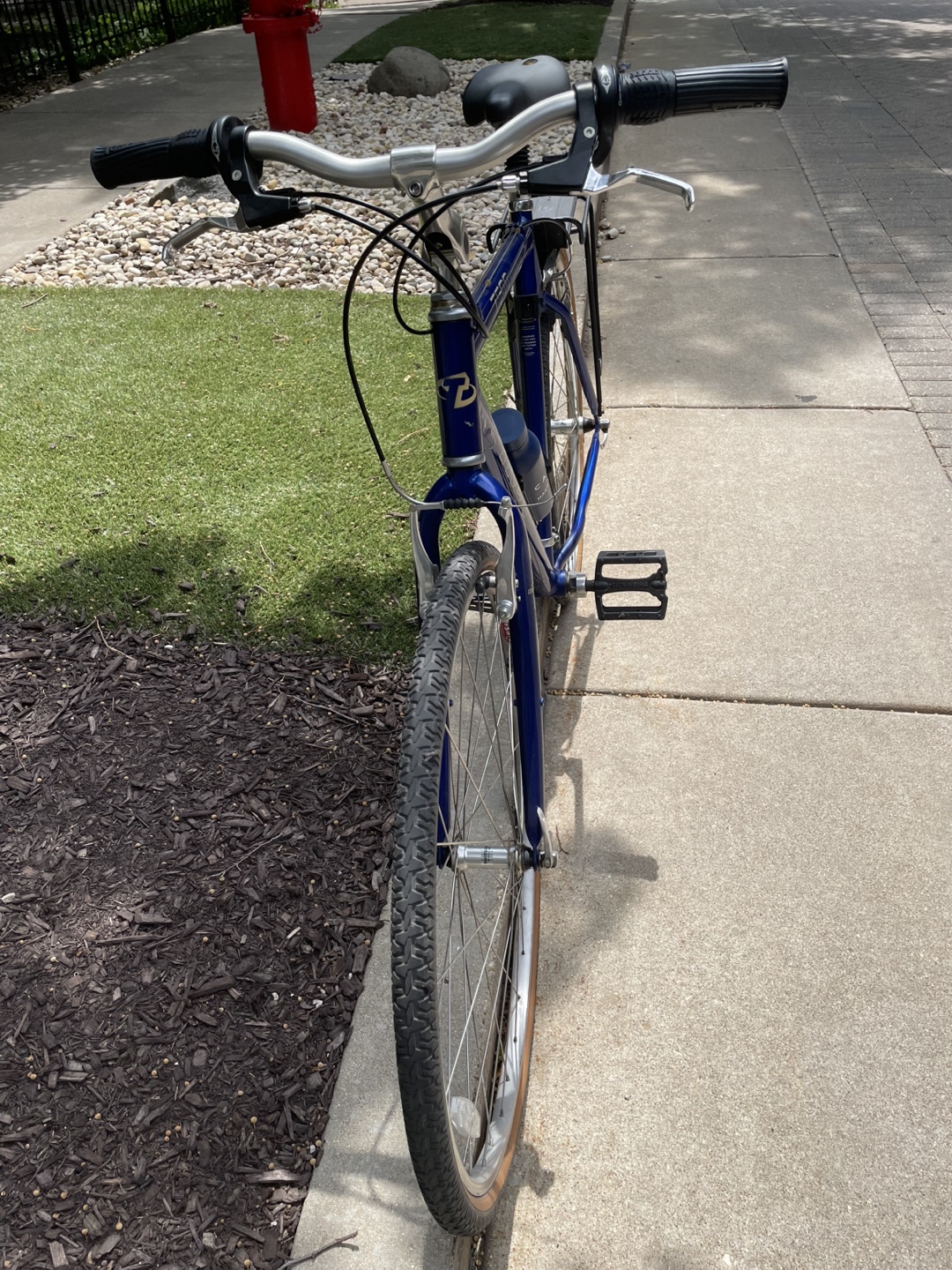 Trek 7500 Hybrid Bike - Blue - photo 2
