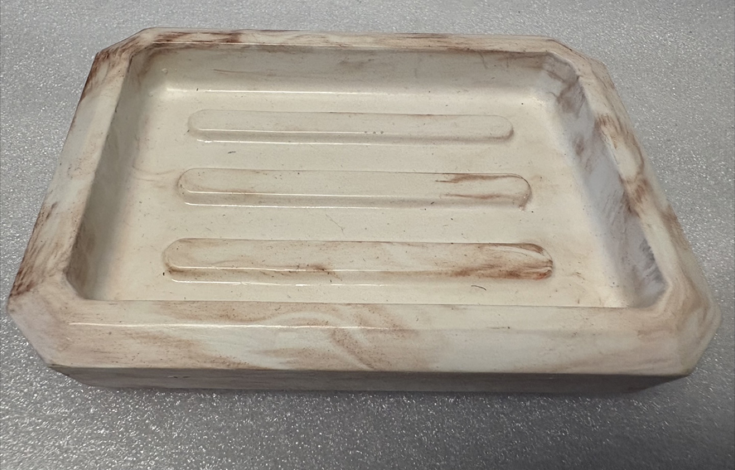 Handmade Bathroom Set Soap Dispenser and Bar Soap - photo 4