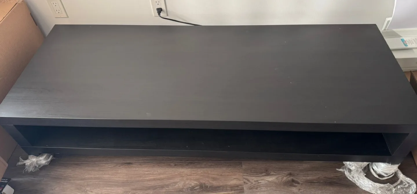 Dark Brown ikea Tv Table thumbnail