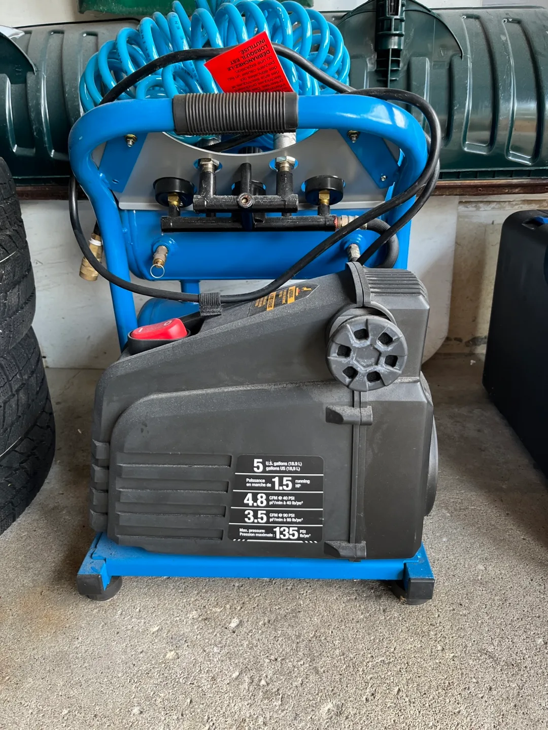 Air Compressor - 5 Gallon thumbnail