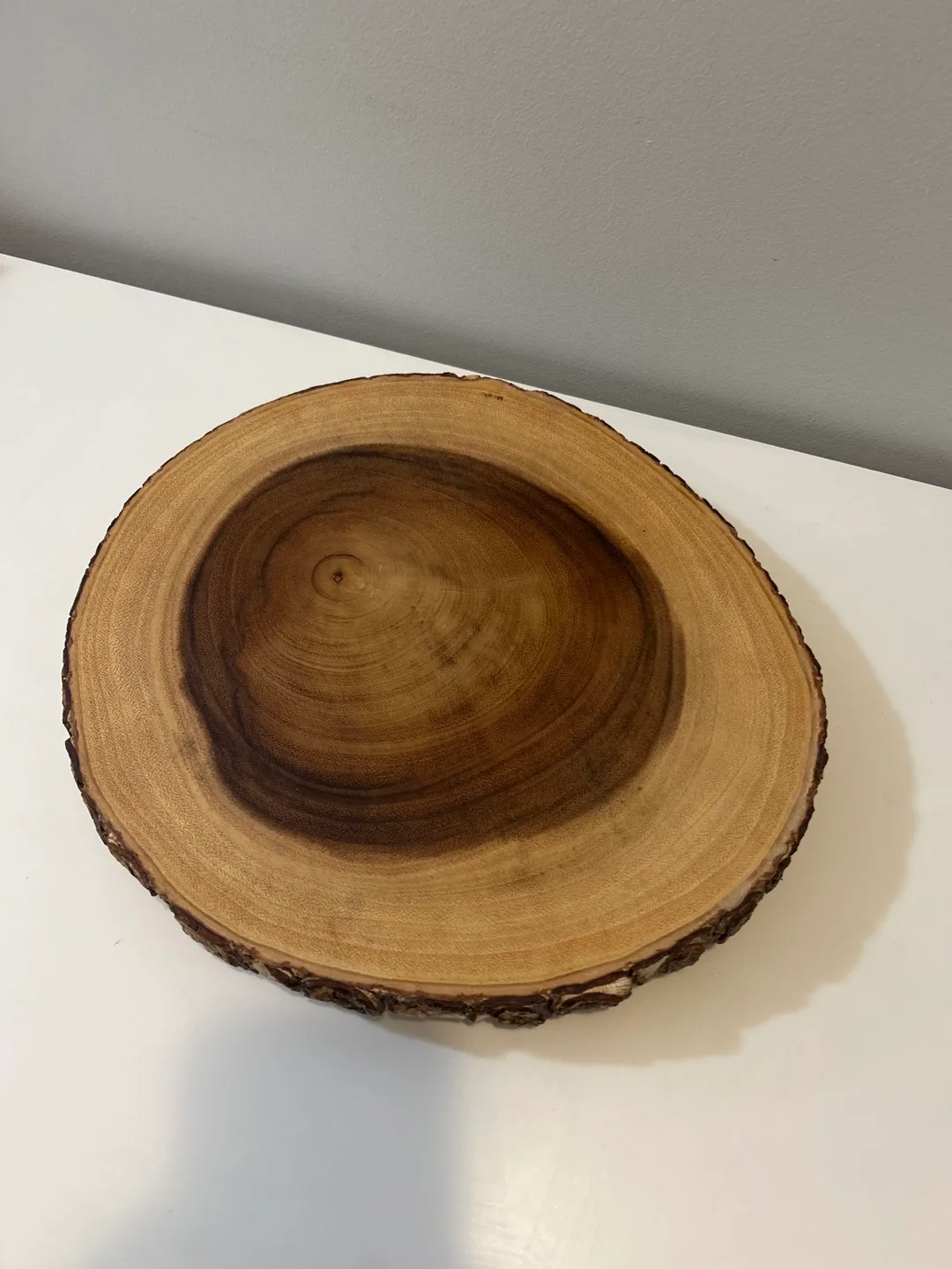 Wood Slice Serving Tray & Bird Decor 🧡 image indicator(2)