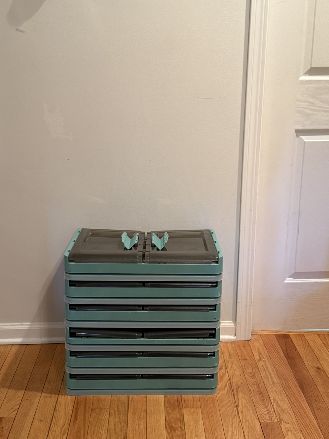 6 - Collapsible Storage Bins - Stackable & Foldable - photo 2