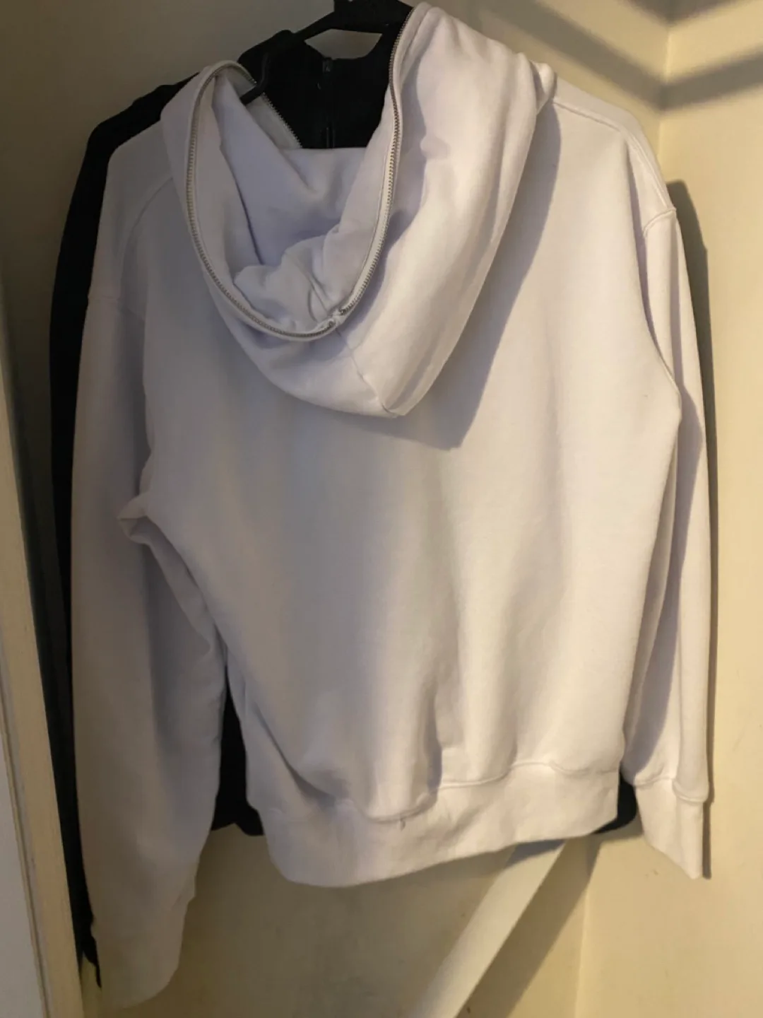 BAPE Full Zip Hoodie - White, XL asian size image indicator(3)