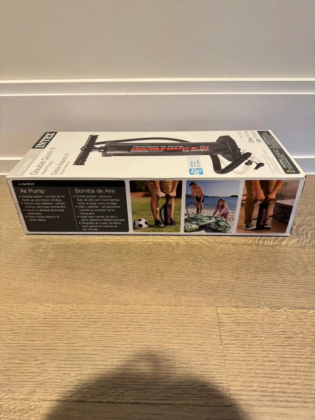 Intex Double Quick III Hand Pump - New in Box image indicator(3)