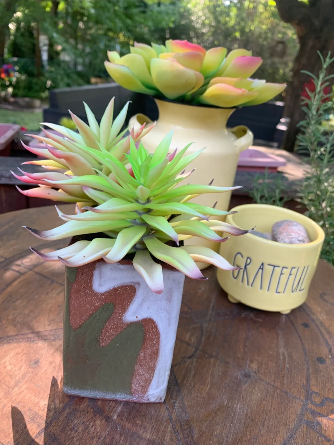 Unique Handmade Terra Cotta Planter/Vase image indicator(7)