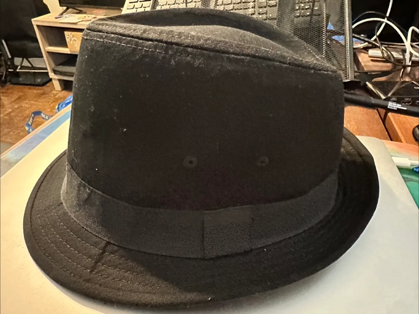 Black Fedora Hat image indicator(5)