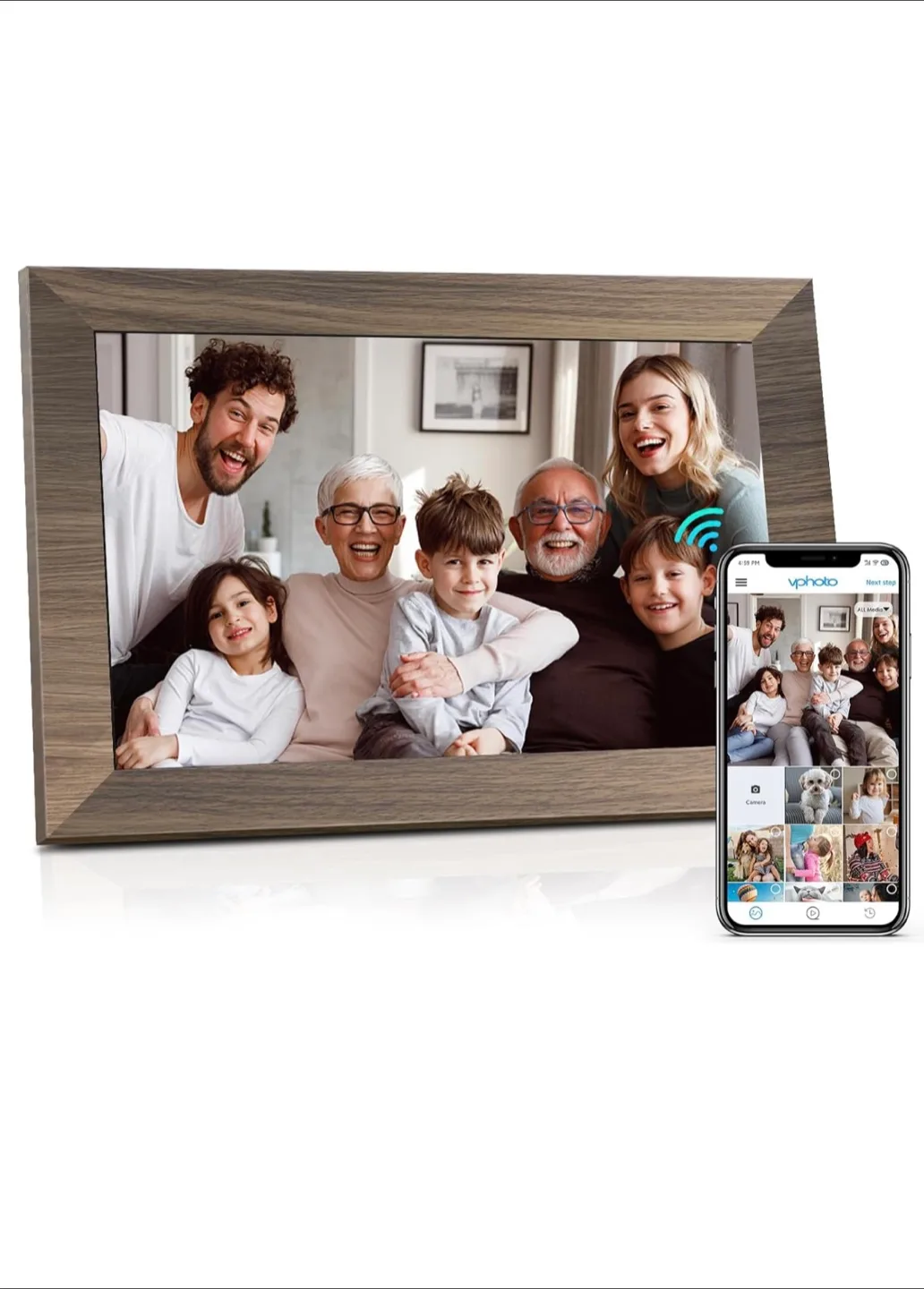 Digital Photo Frame - 10.1 Inch IPS Touchscreen thumbnail