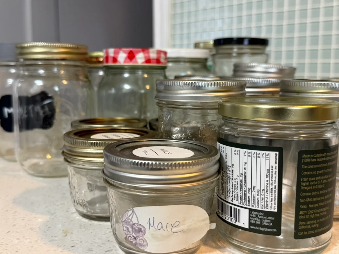 Golden Harvest Mason Jars image indicator(4)