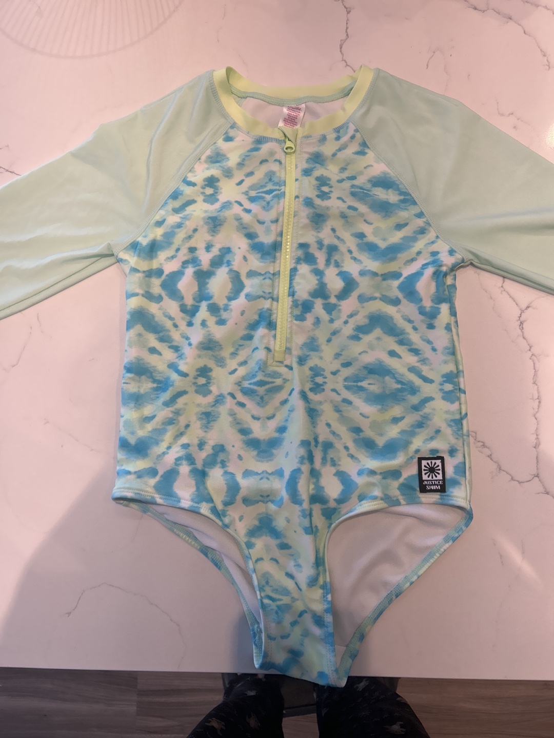Justice Swim Tie-Dye Swimsuit