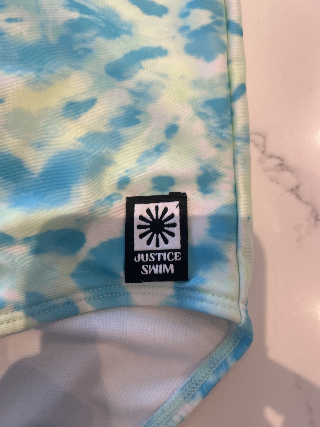 Justice Swim Tie-Dye Swimsuit - photo 2