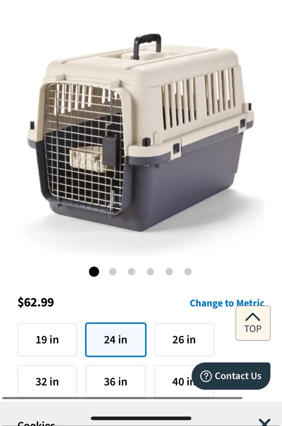 24-inch Pet Carrier thumbnail