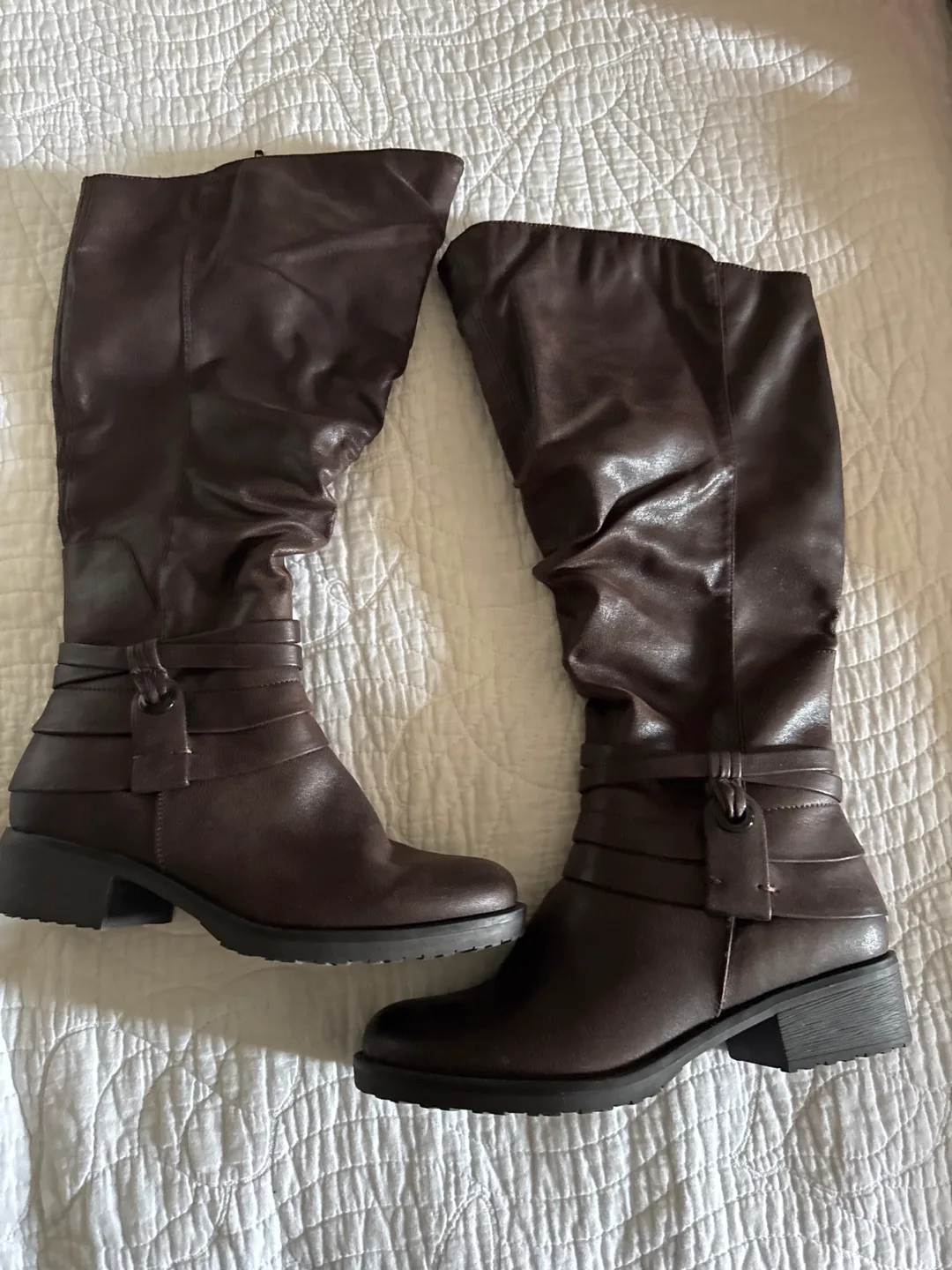 Baretraps Ophilia Brown Boots - Size 7 thumbnail