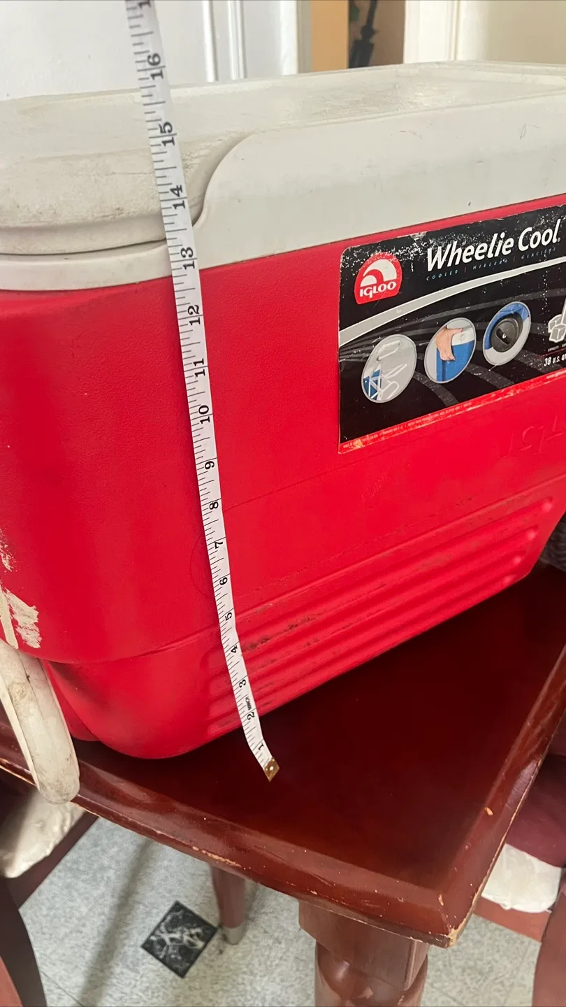 🧡Igloo Wheelie Cool 38 Qt Cooler image indicator(2)