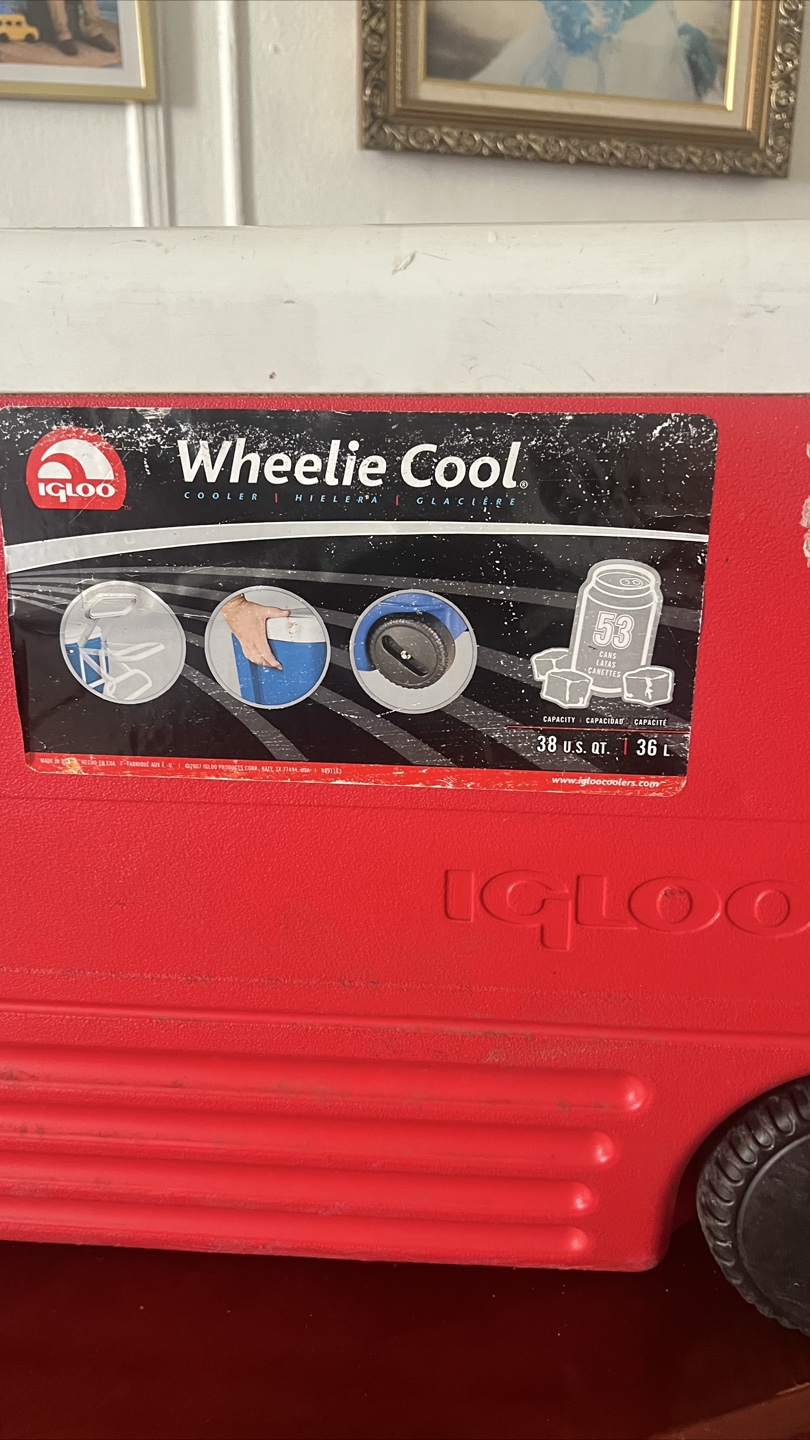 🧡Igloo Wheelie Cool 38 Qt Cooler - photo 5