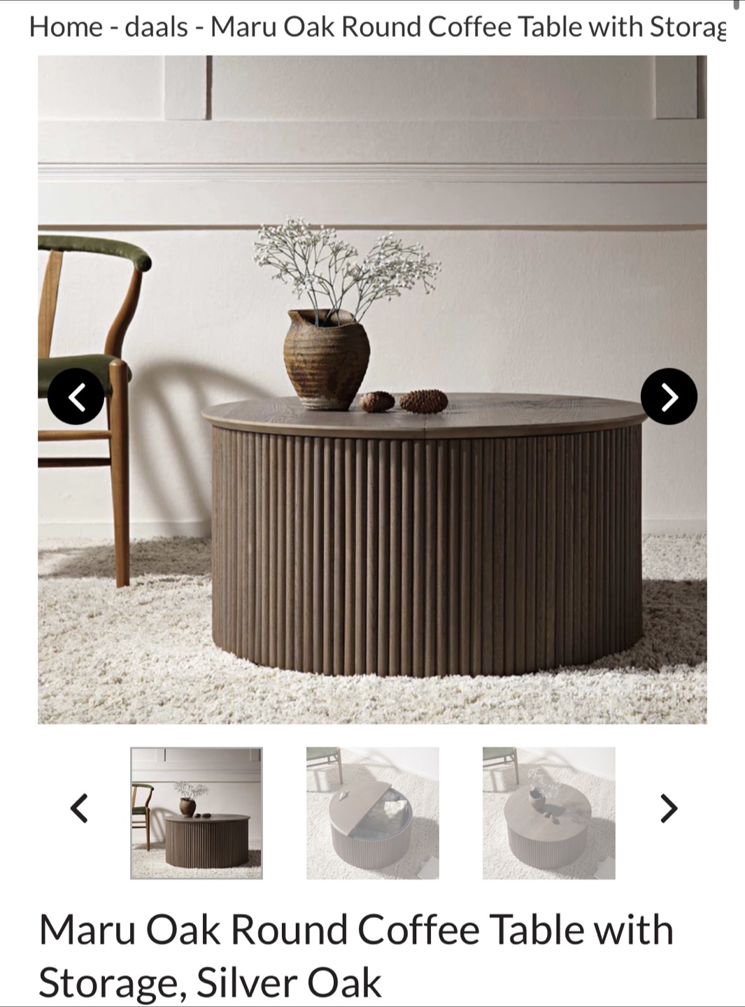 Brand New Storage Coffee Table + Side Table