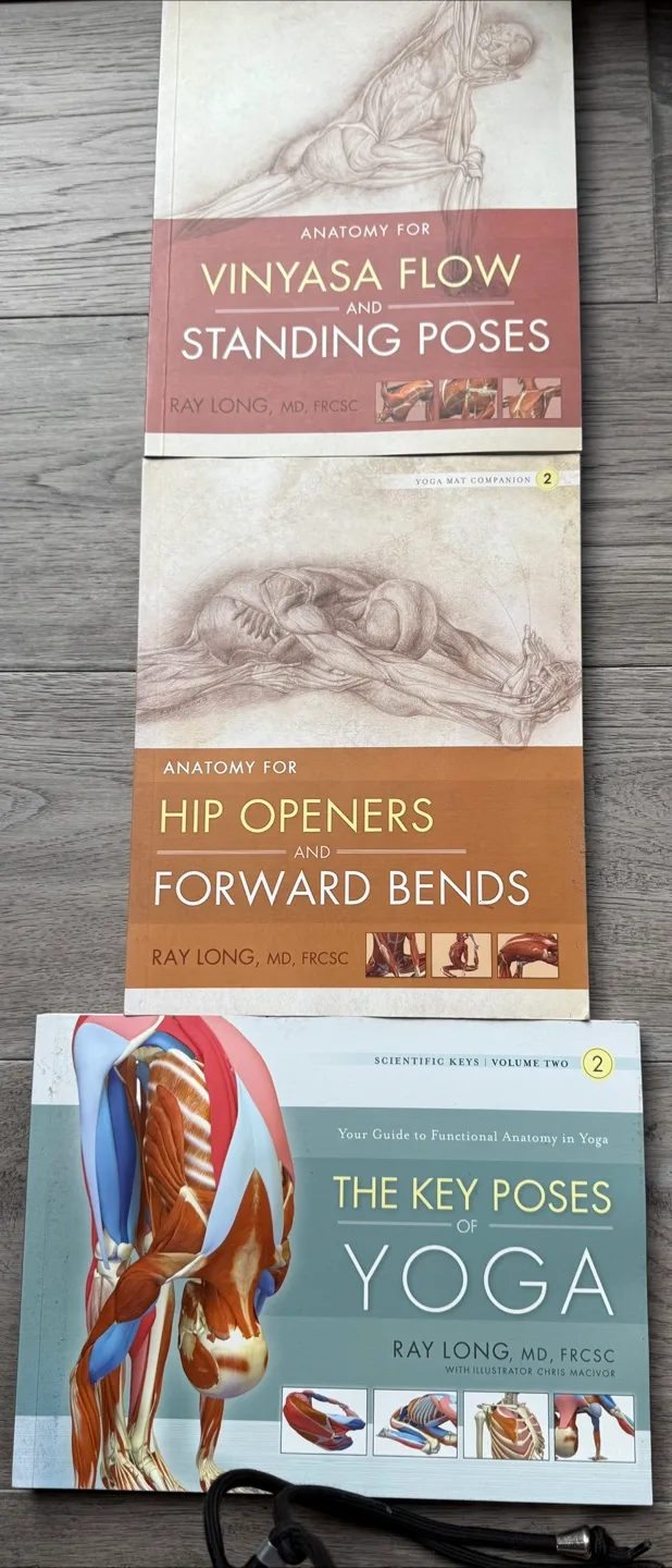 Anatomy for Yoga Book Set by Ray Long thumbnail