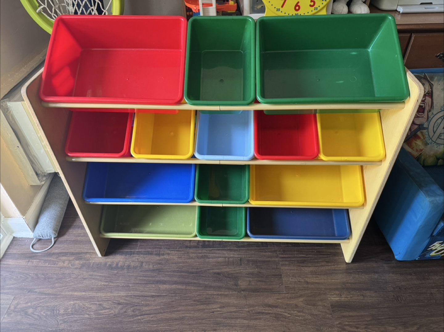 Kids Toy Storage Organizer with Bins