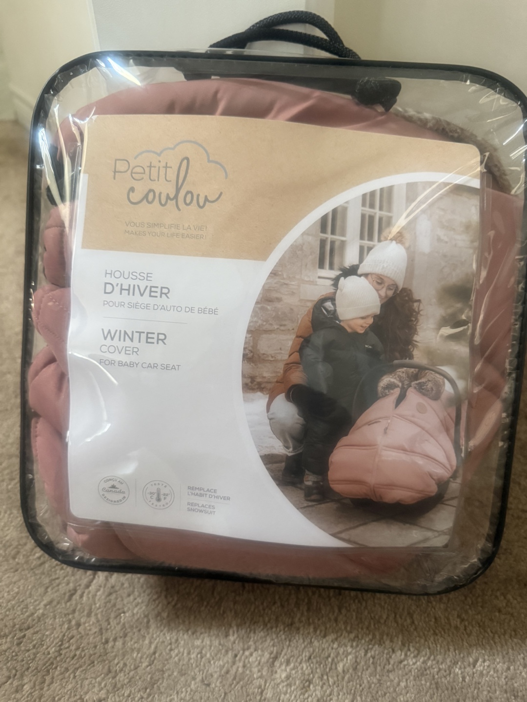 Petit Coulou Winter Car Seat Cover for Baby - photo 2