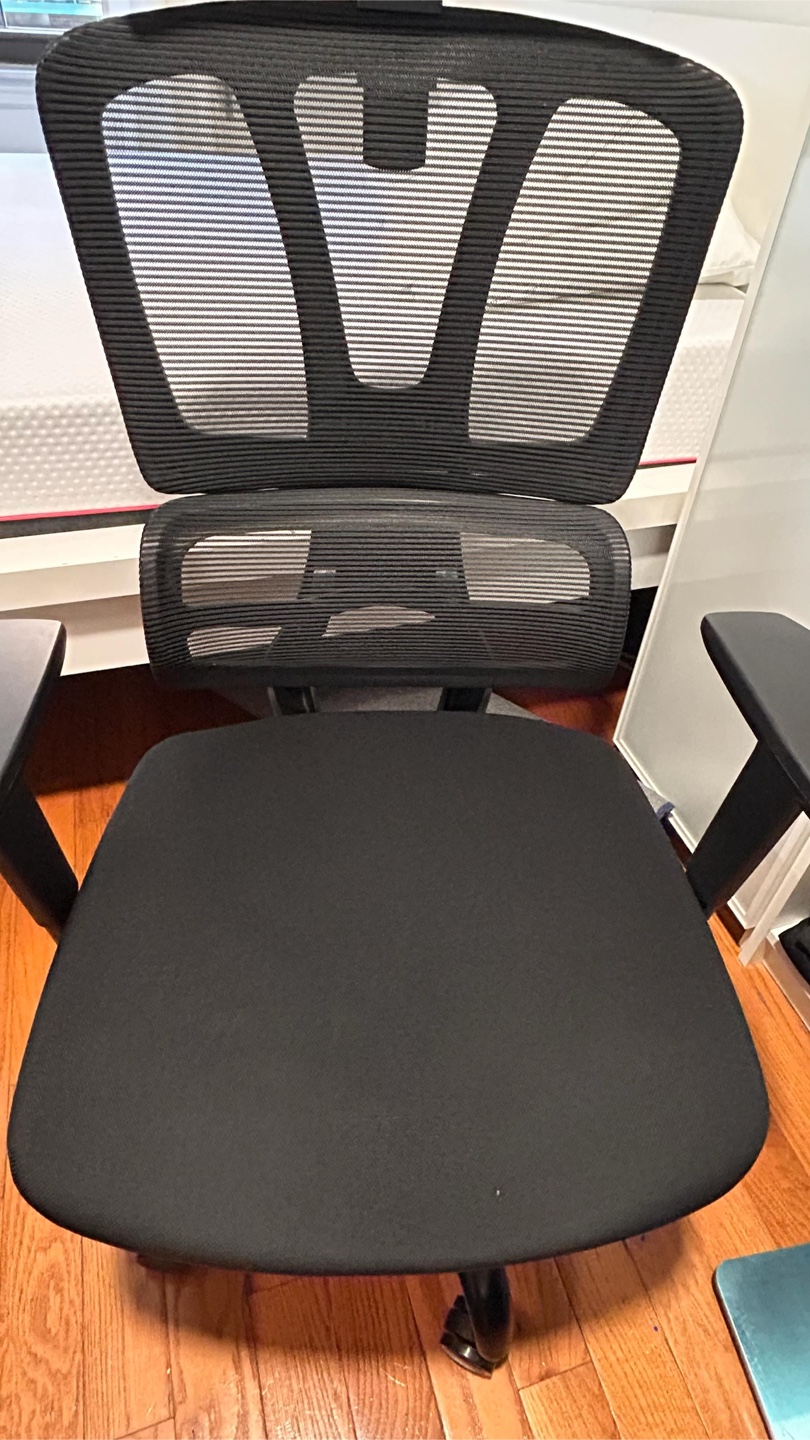 Height Adjustable Electric Standing Desk & home office chair - photo 5