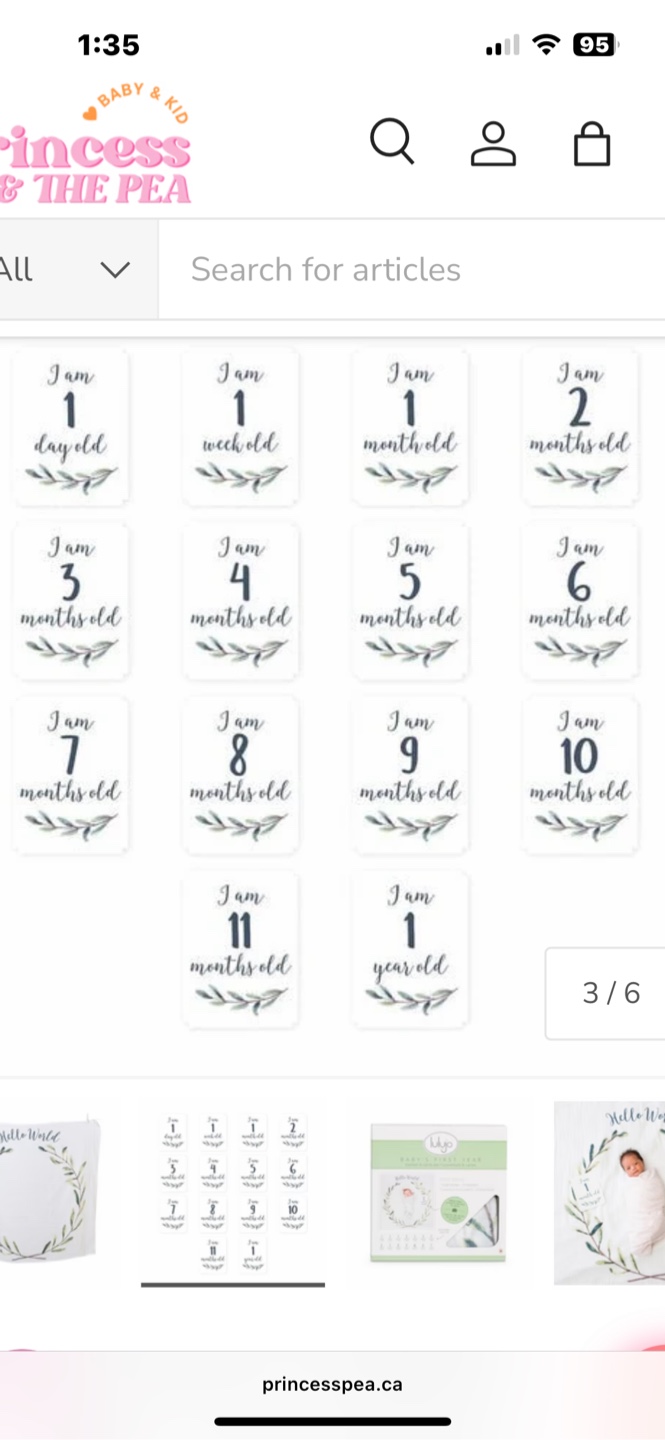 Lulujo Hello World Milestone Blanket - photo 5