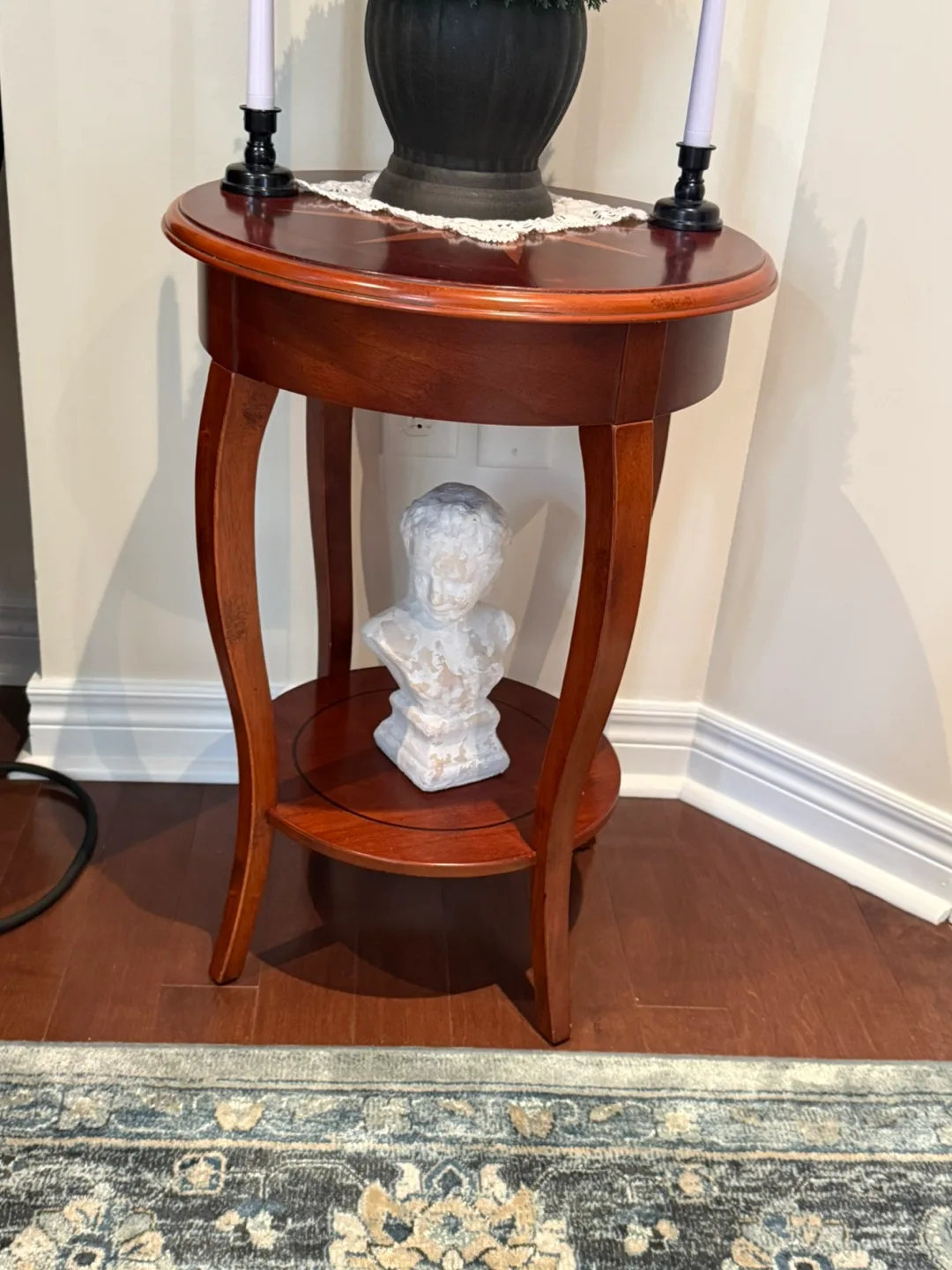 Antique Wood Accent Tables image indicator(2)