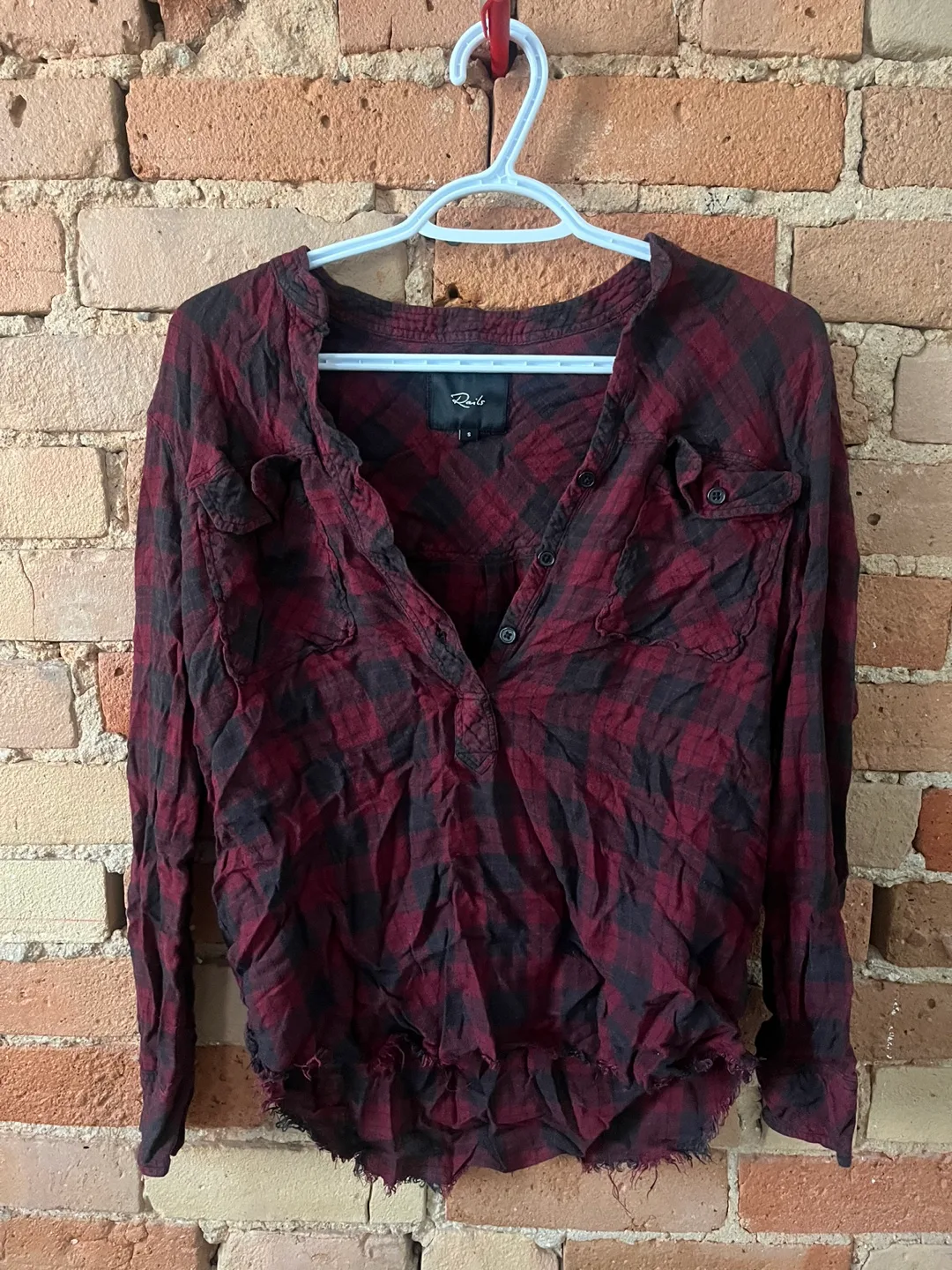 Rails Hunter Plaid Shirt Size S thumbnail