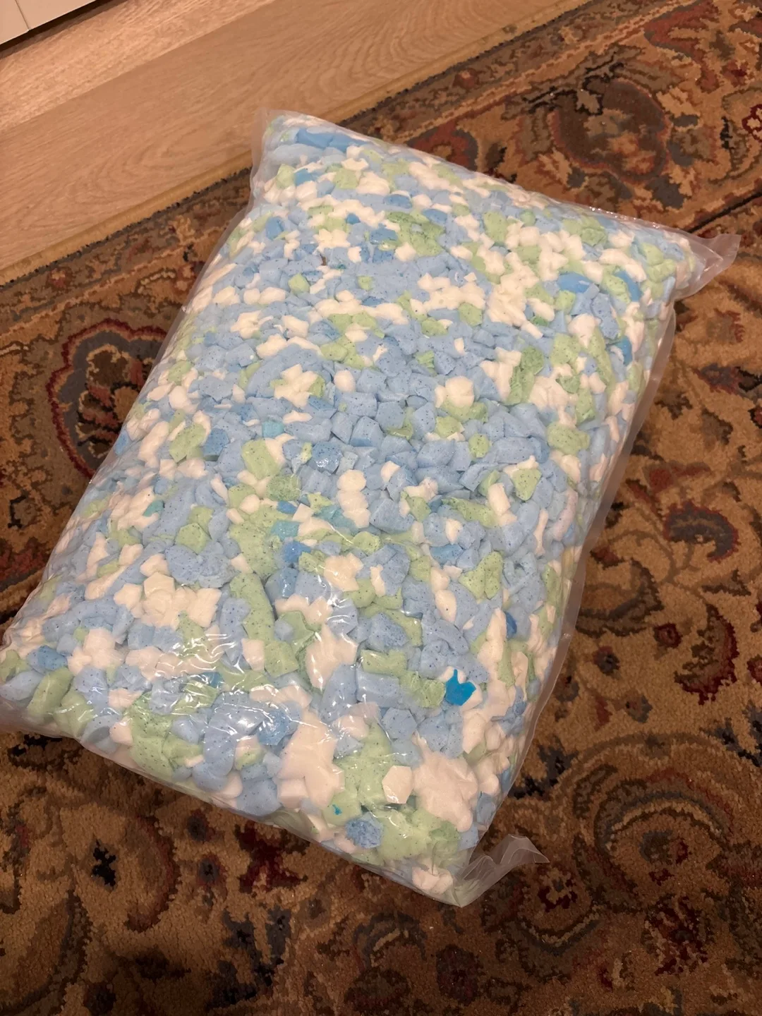 Bag of shredded foam thumbnail