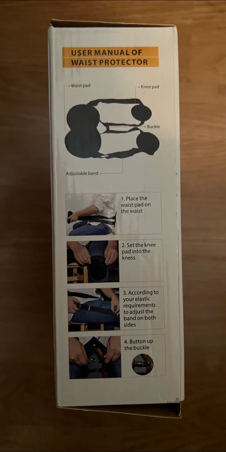 New Exceart Portable Back Support for Better Sitting image indicator(3)