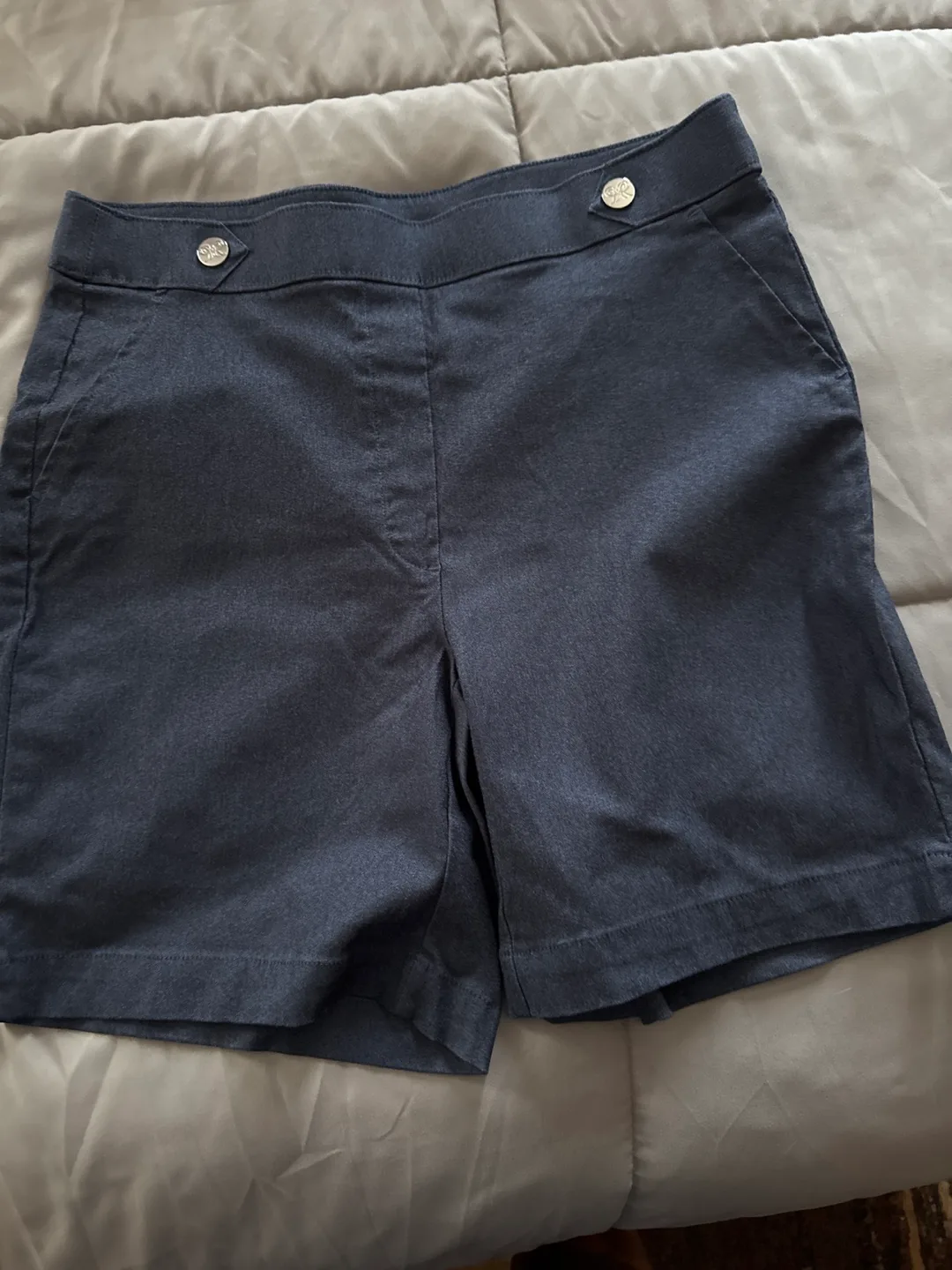 Raphaella Black Shorts and blue shorts thumbnail