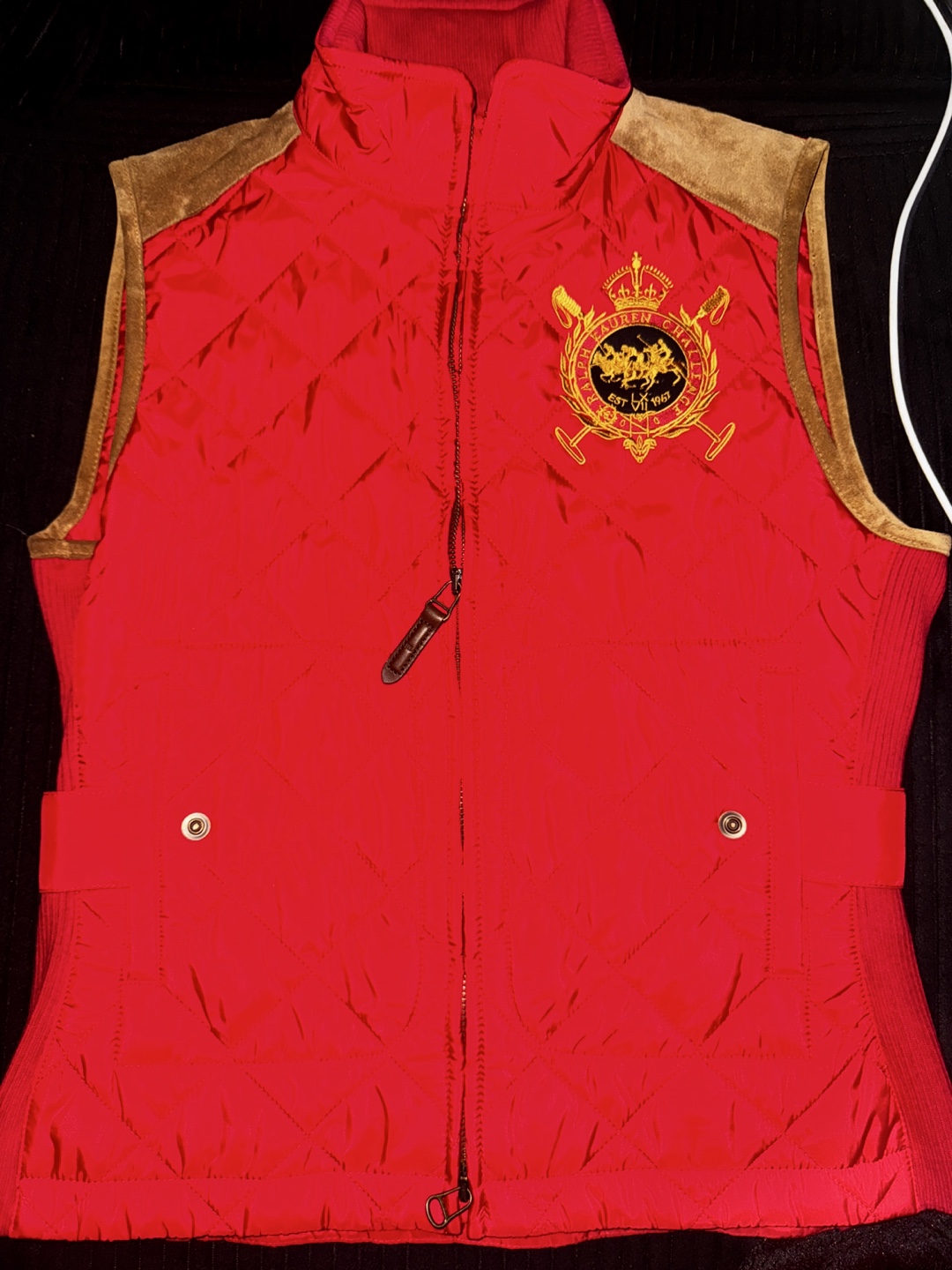 Ralph Lauren Sport Red Vest - Size M