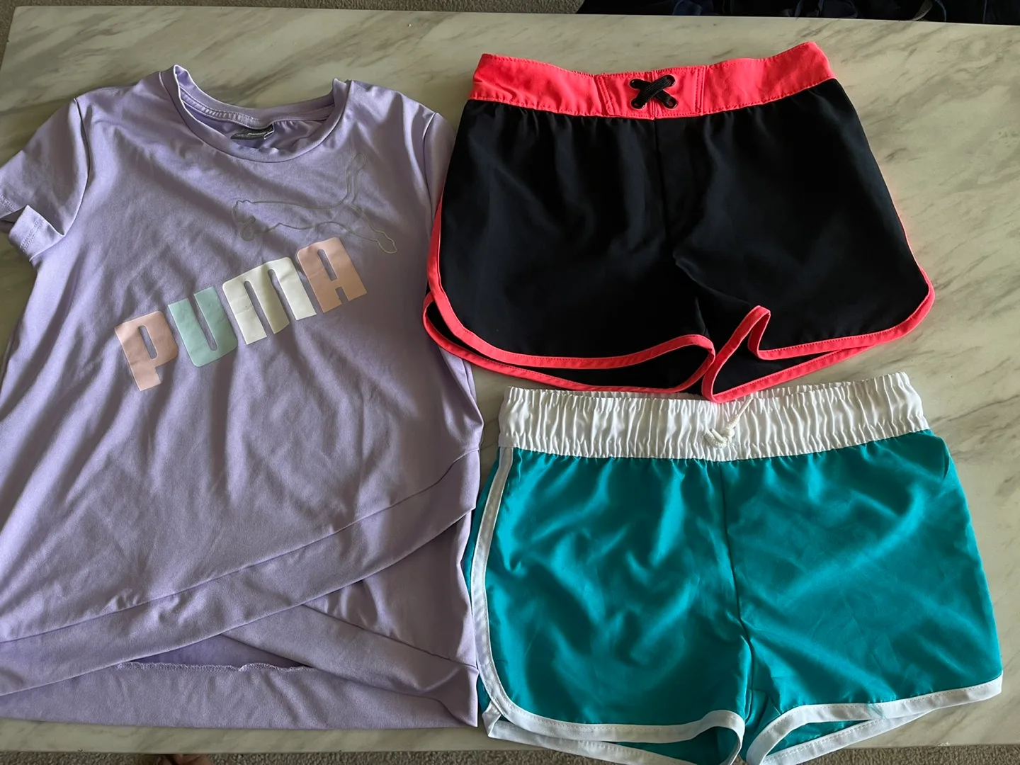 Puma Shirt & Shorts Bundle - Size M (7-8) thumbnail