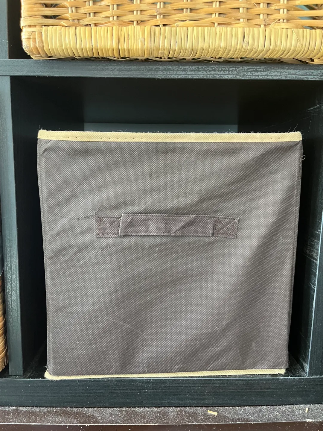 10 Brown Fabric Storage Bins image indicator(4)