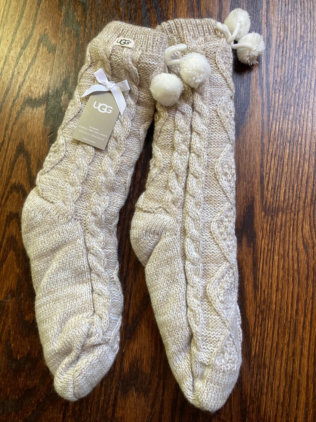 Ugg fleece-lined slippers thumbnail