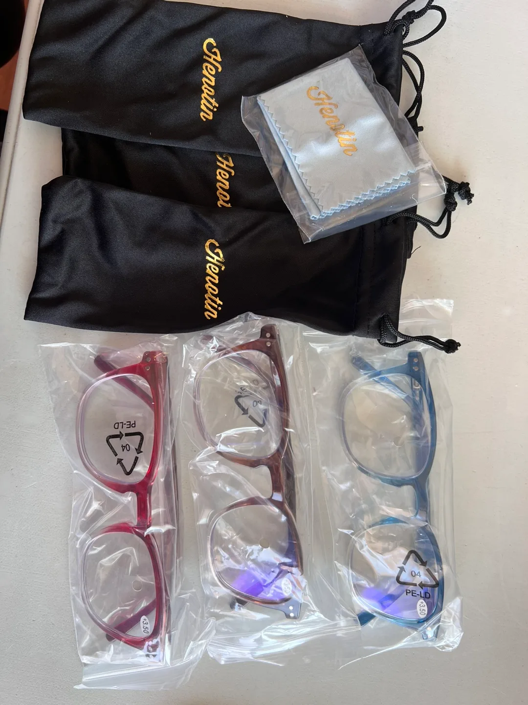 New Reading Glasses +3.50 Diopter, 3-Pack image indicator(3)