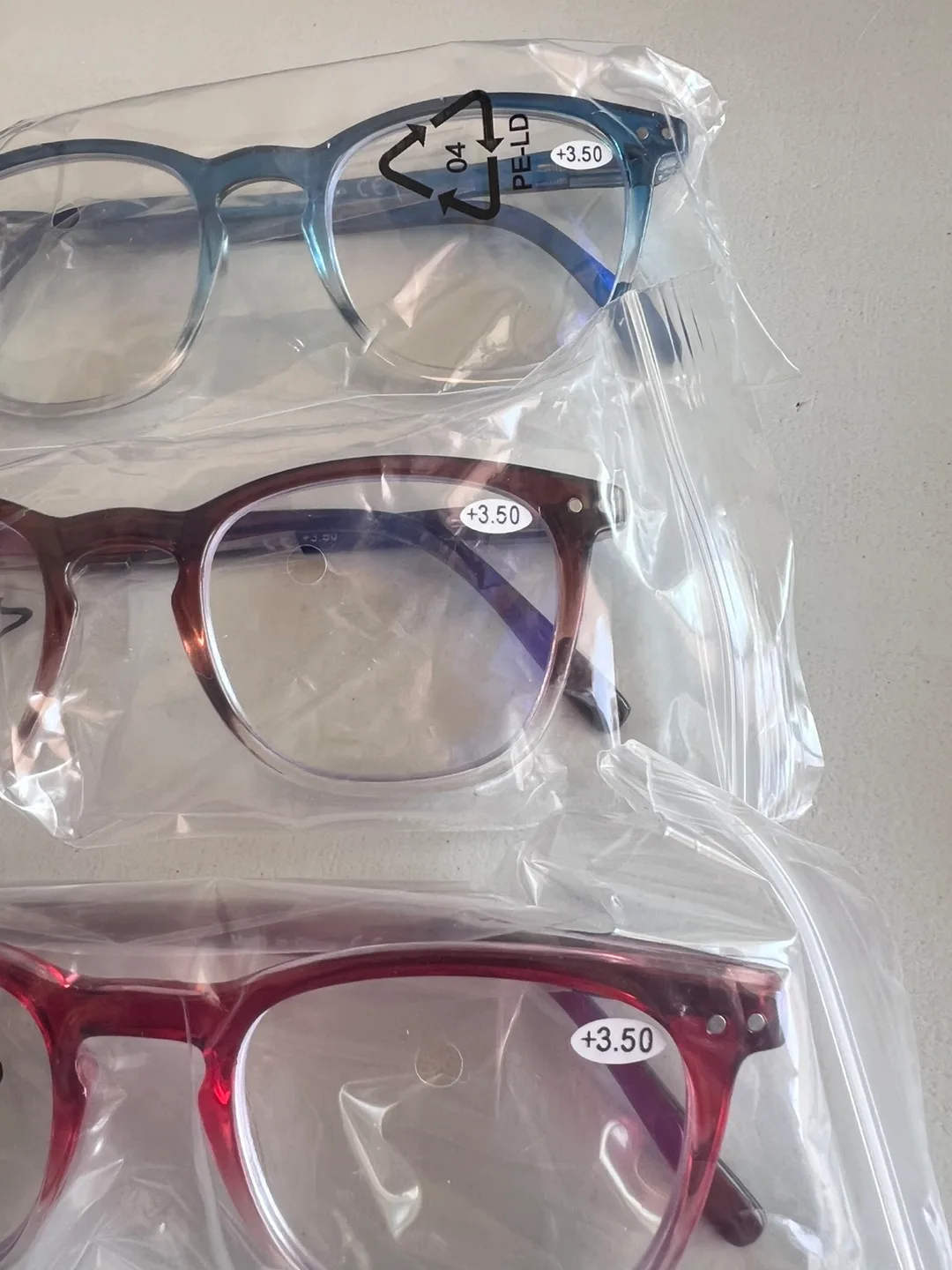 New Reading Glasses +3.50 Diopter, 3-Pack image indicator(2)