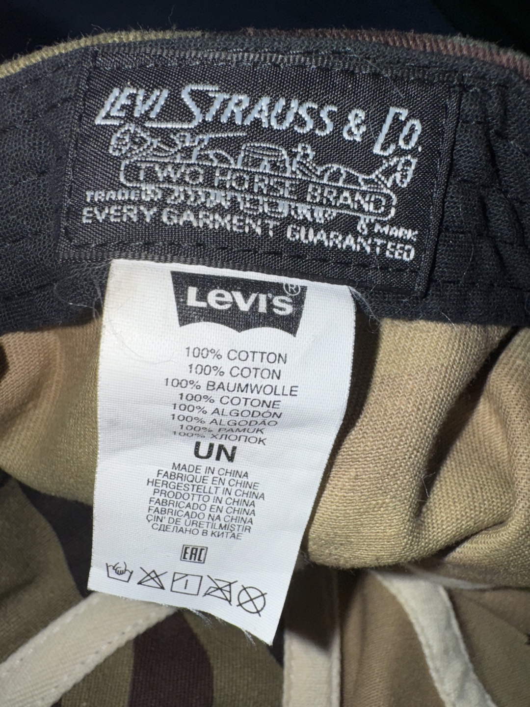 Levi's Camo Baseball Cap - photo 3