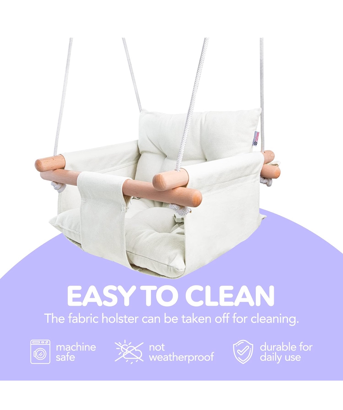 Canvas Baby Swing - Adjustable & Adaptable - photo 5
