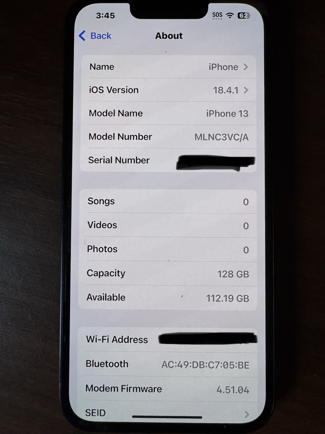iPhone 13 128GB